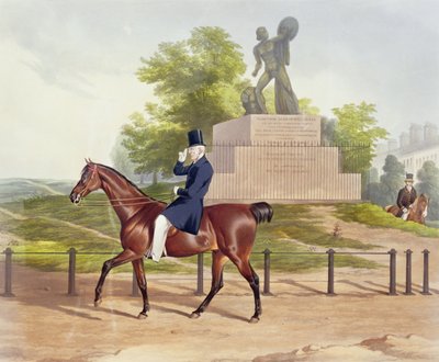 Vue de Hyde Park, gravée par J. Wilson, 1852 - J. Harrison