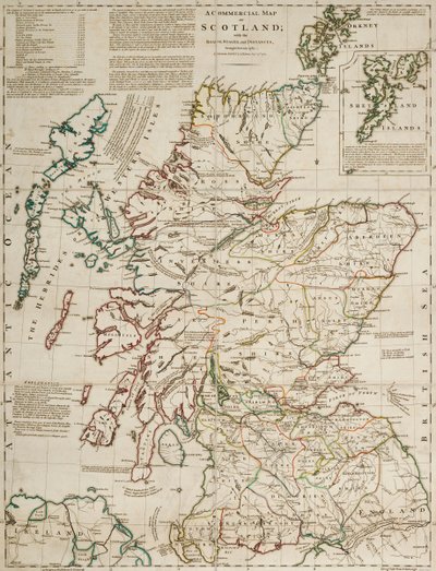 Carte commerciale de l