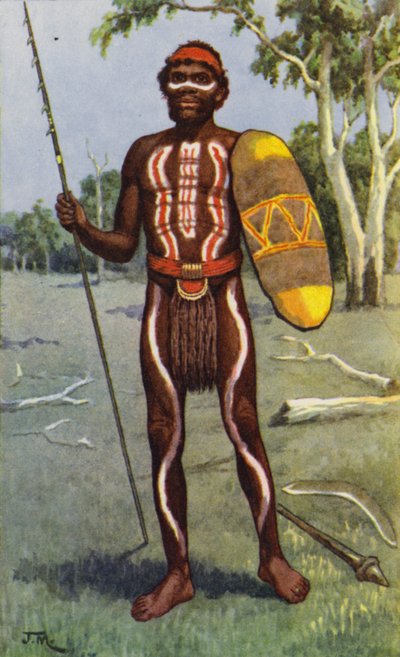 Aborigène australien - J. Macfarlane