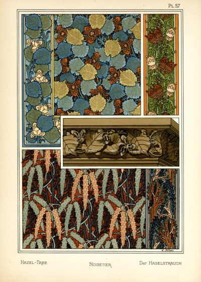 Le noisetier - J. Milesi