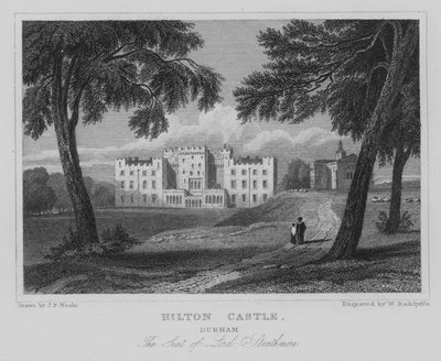 Château de Hilton, Durham, Le Siège de Lord Strathmore - John Preston Neale