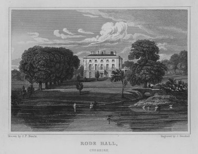 Rode Hall, Cheshire - John Preston Neale