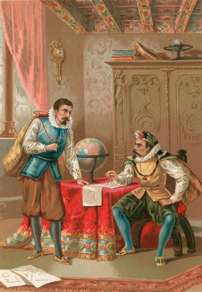 Kepler et Tycho Brahe dans l
