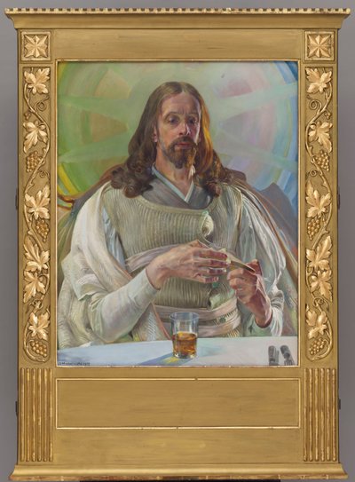 Le Christ à Emmaüs - partie centrale d