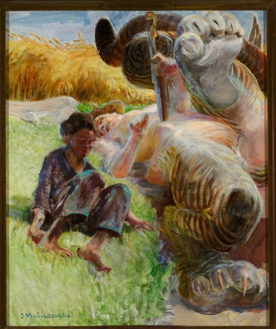 Berger et harpie - Jacek Malczewski
