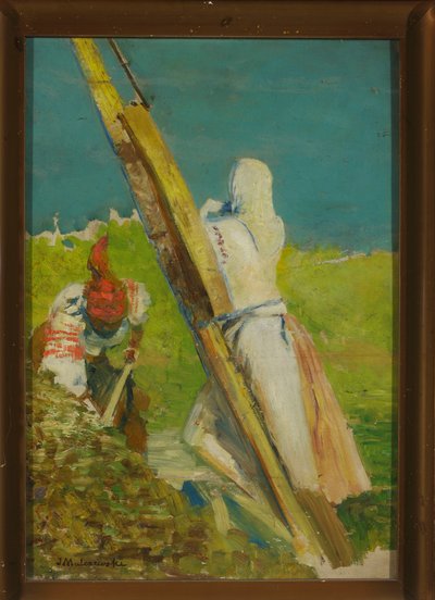 Beim Kran - Jacek Malczewski