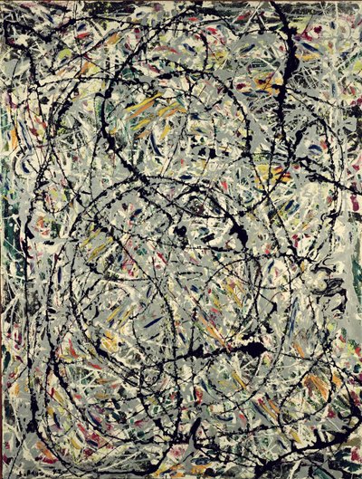 Chemins ondulants - Jackson Pollock