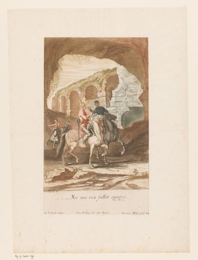 Cavaliers en conversation - Jacob Andreas Fridrich (I)