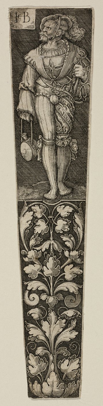 Fourreau de dague avec un lansquenet - Jacob Binck