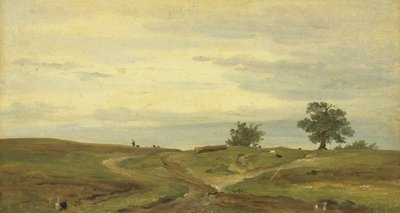 Paysage de Haute-Bavière - Jacob C. Eduard Averberg