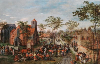La kermesse du village de Jacob Grimmer - Jacob Grimmer