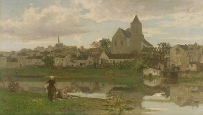 Vue de Montigny-sur-Loing - Jacob Henricus or Hendricus Maris