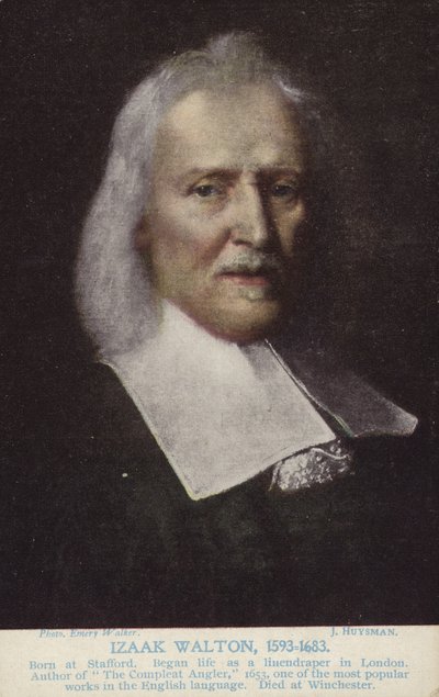 Izaak Walton (1593-1683), écrivain anglais - Jacob Huysmans