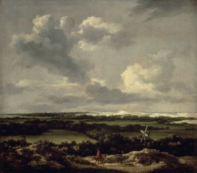 Paysage avec dunes près de Haarlem - Jacob van Ruisdael