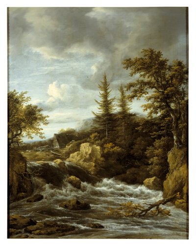Cascade en Norvège - Jacob van Ruisdael