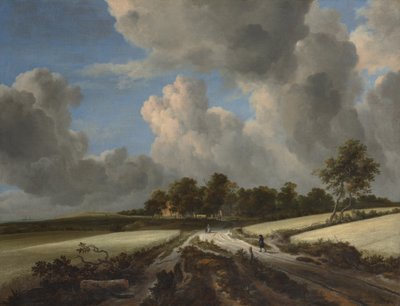 Champs de blé, c.1670 - Jacob van Ruisdael