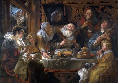 Les vieux chantent, les jeunes aussi - Jacob Jordaens