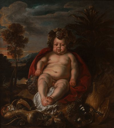 Bacchus enfant - Jacob Jordaens