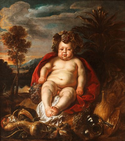 Bacchus enfant - Jacob Jordaens