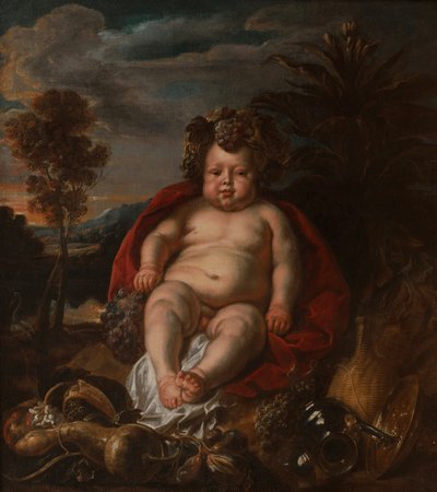 Bacchus enfant - Jacob Jordaens
