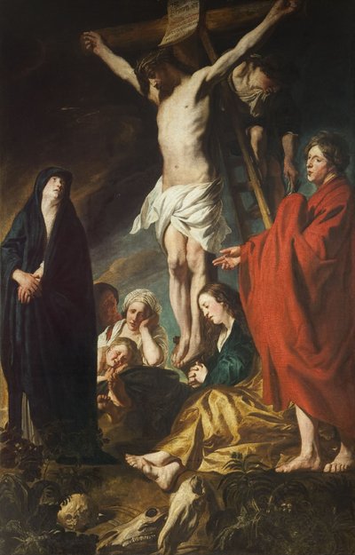 Le Christ sur la croix - Jacob Jordaens