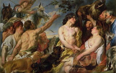 Méléagre et Atalante - Jacob Jordaens