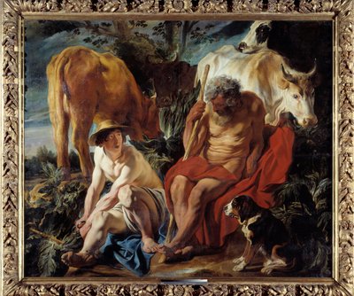 Mercure et Argus - Jacob Jordaens