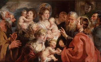 Laissez venir à moi les petits enfants - Jacob Jordaens
