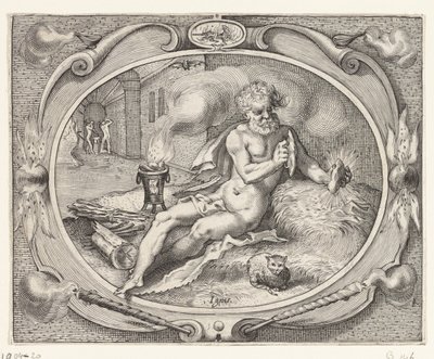 Feu (Ignis) - Jacob Matham (workshop of)