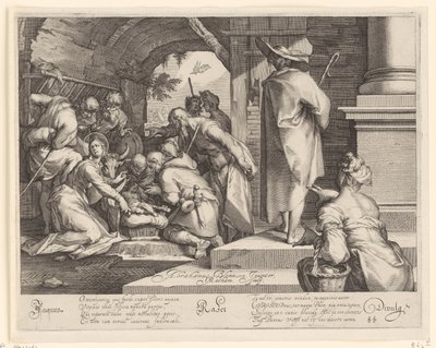 Adoration des bergers - Jacob Matham