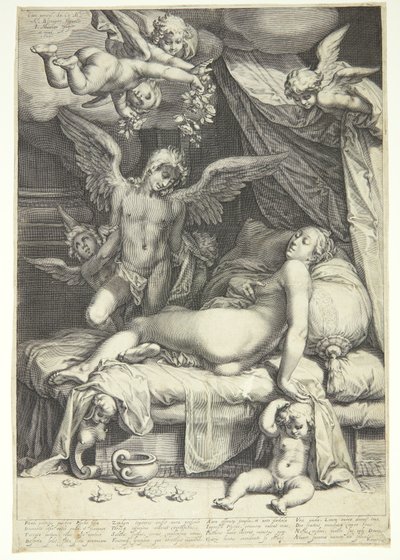 Amour et Psyché - Jacob Matham