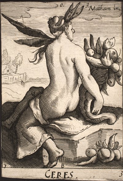 Cérès - Jacob Matham