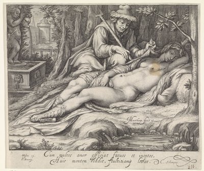 Cimone et Iphigénie - Jacob Matham