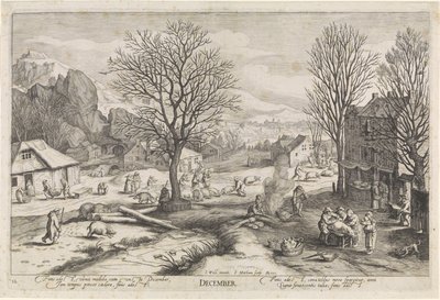 Décembre - Jacob Matham