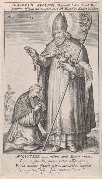 Saint Augustin - Jacob Matham