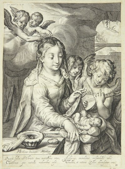 La Vierge Marie avec l