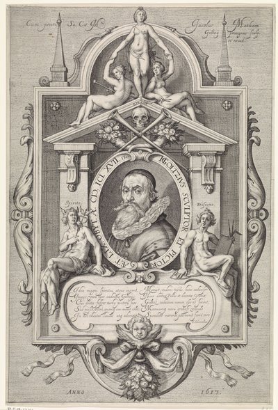Portrait de Hendrick Goltzius - Jacob Matham