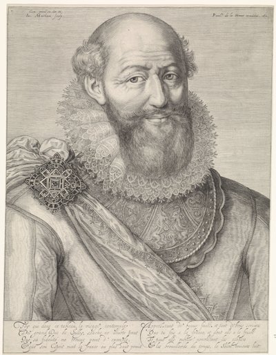 Portrait de Maximilien de Béthune - Jacob Matham