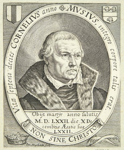 Portrait de Cornelis Musius - Jacob Matham