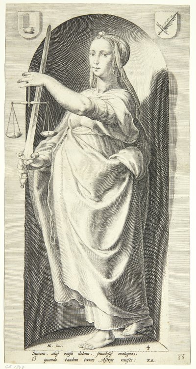 Justice - Jacob Matham