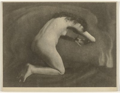 Femme nue agenouillée - Jacob Merkelbach