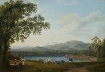 Vue sur le Sele et le massif des Monti Alburni

Original title Blick auf den Sele und das Massiv der Monti Alburni - Jacob Philipp Hackert