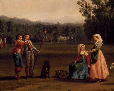 Voyage aux domaines royaux de Caserte - Jacob Philippe Hackert
