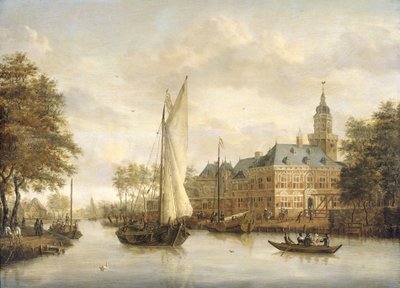 Château de Nijenrode sur la Vecht près de Breukelen - Jacob Storck