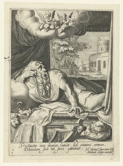 David en pécheur repentant (Huit pécheurs repentants de l