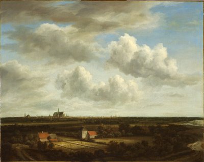 Vue des champs de blanchiment près de Haarlem - Jacob van Ruisdael