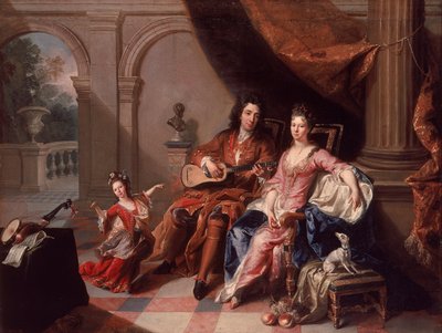 Le joueur de guitare - Jacob van Schuppen