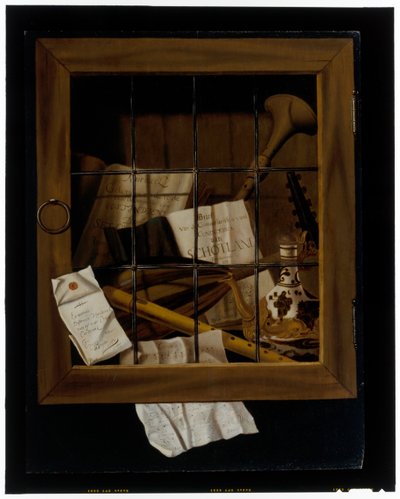 Une nature morte en trompe-l