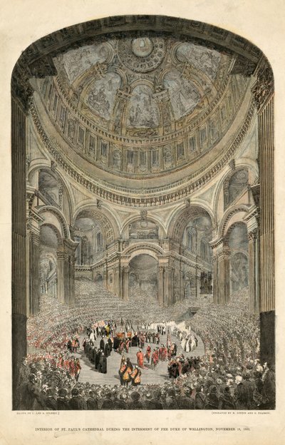 Inhumation du duc de Wellington - Jacob van der Heyden