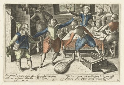 Fête étudiante - Jacob van der Heyden
